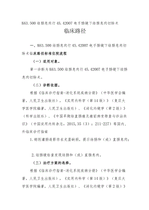 结肠息肉临床路径说明.docx