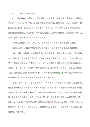 学二十大报告心得体会发言.docx