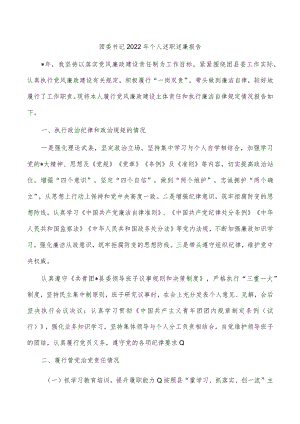 团委书记2022年个人述职述廉报告.docx