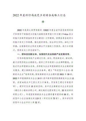 2022年县科经局推进乡村振兴战略工作总结（20221203）.docx