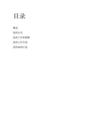 IBM员工手册(范本）.docx