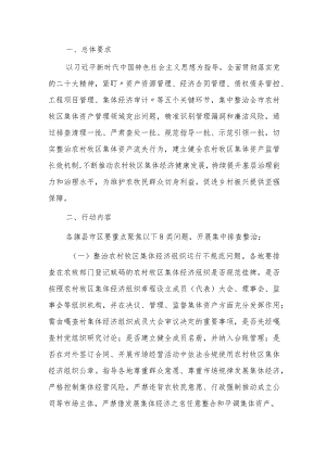 2023农村牧区集体资产监管提质增效专项行动实施方案.docx