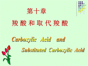 第10章羧酸和取代羧酸.ppt