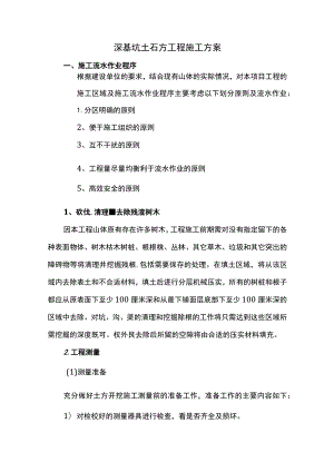 深基坑土石方工程施工方案.docx