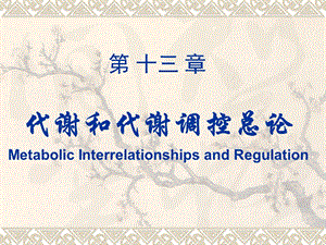 第11章代谢调节.ppt