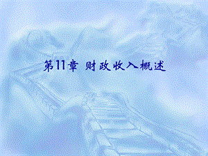 第11章财政收入概述.ppt
