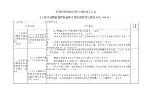 抗菌药物临床合理应用检查工具表.docx