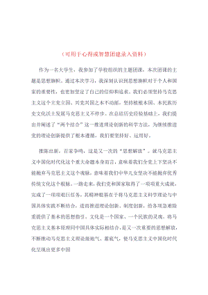 2023年“思想旗帜”团课心得体会_4篇合集.docx