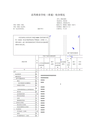教基5374高等教育学校（普通）校舍情况.docx