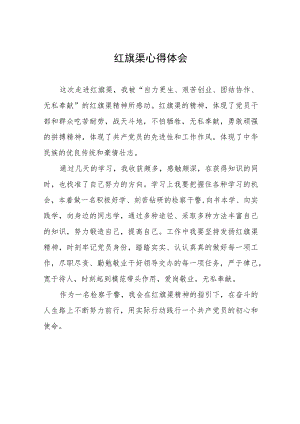 从红旗渠精神中感悟奋斗心得体会十三篇.docx