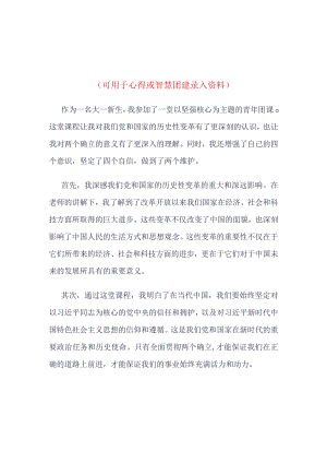 智慧团建“坚强核心”录入(4篇合集）.docx