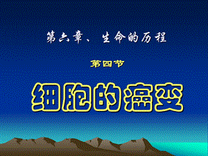 6.4细胞的癌变.ppt
