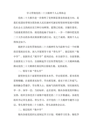 银行出纳学习贯彻党的二十大精神心得体会 （5份）.docx