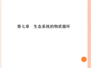 第七章物质循环.ppt