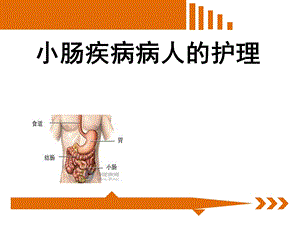 外科小肠疾病病人的护理.ppt