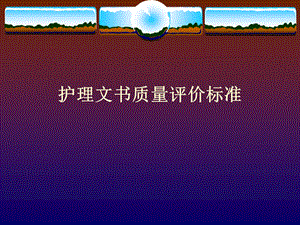 护理文书质量评价标准.ppt