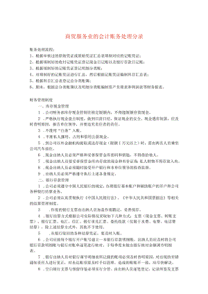 商贸服务业的会计账务处理分录.docx