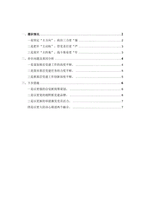 2023年度基层党支部书记抓党建工作述职报告范文二 .docx