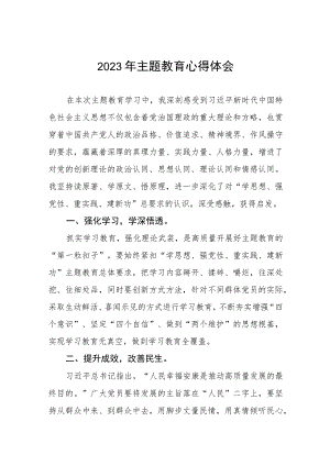 农村第二批主题教育心得体会五篇.docx