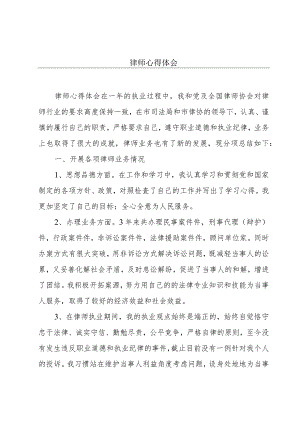 律师心得体会.docx