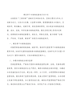 建设骨干冷链物流基地行动计划.docx