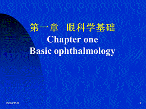 第一章眼科学基础名师编辑PPT课件.ppt