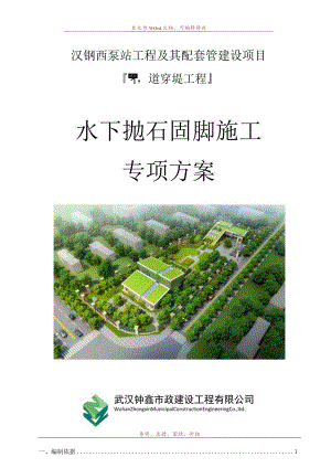 抛石固脚施工方案.docx
