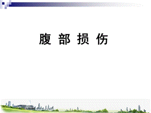 腹部损伤ppt幻灯片.ppt