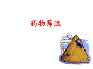 药物筛选普通、 .ppt