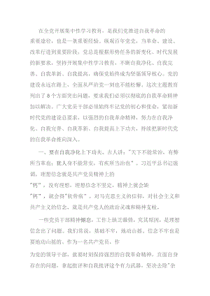 聚焦以学正风 深化自我革命 引领事业发展行稳致远.docx