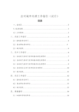 应对城市内涝工作指引（试行）.docx
