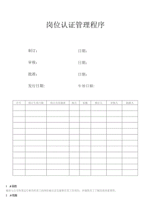 岗位认证管理程序.docx