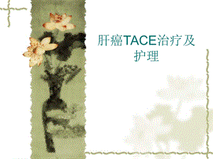 肝癌TACE治疗及护理.ppt