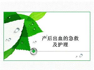产后出血抢救和护理新.ppt.ppt