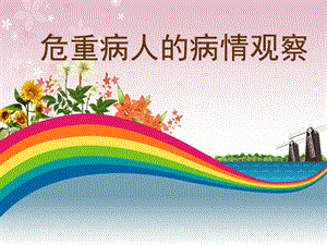 危重病人的病情观察.ppt