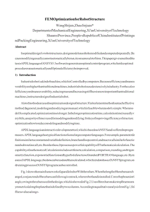 塔式起重机有限元分析外文翻译.docx