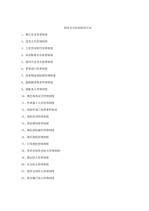 XX酒店安全防范管理制度.docx