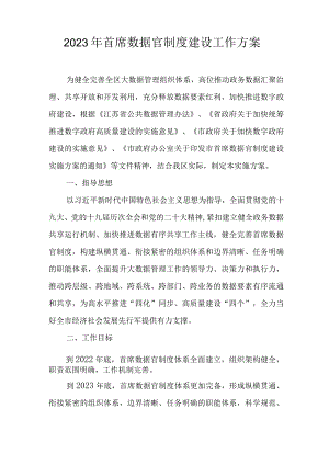 2023年首席数据官制度建设工作方案.docx