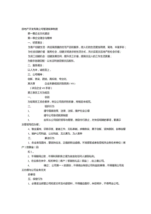 开发公司规章制度.docx