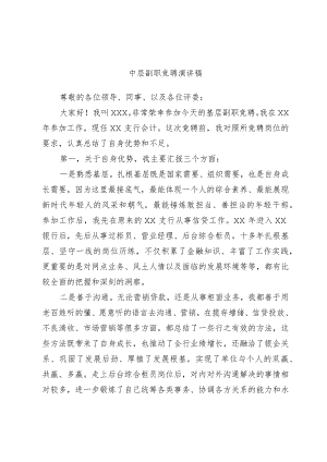中层副职竞聘演讲稿.docx