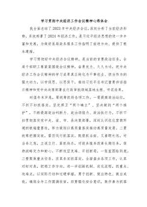 医院院长《学习贯彻中央经济》工作会议精神心得体会.docx