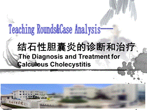 结石性胆囊炎的诊断和治疗.ppt