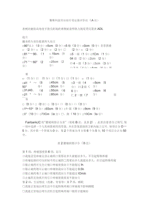 康复医学科腰椎间盘突出症疗效定量评价法（A法）.docx