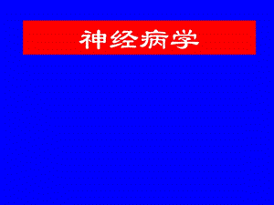 神经病学总论.ppt.ppt
