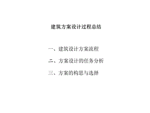 01建筑方案设计过程.ppt
