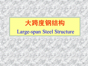 大跨度钢结构.ppt