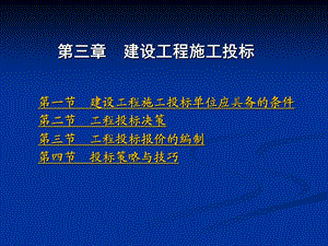 建设工程施工投标讲义.ppt