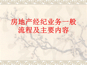 房地产经纪人业务流程.ppt