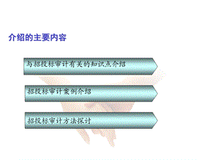 招投标审计关注事项.ppt