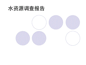 水资源调查报告.ppt
